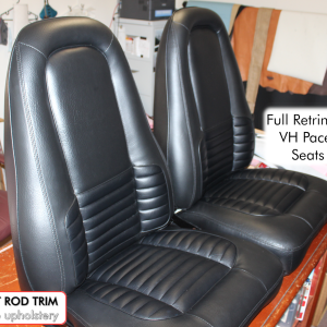 VH Pacer Seat Trim Kit - Black