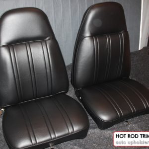 Valiant VH Hardtop Black Seat Skins