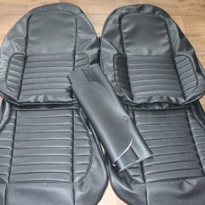 NZ Spec VH - VJ Charger Front Seat Skins Black Roebuck