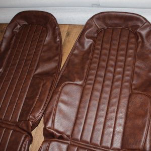 VJ Hardtop Seat Skins in Saddle