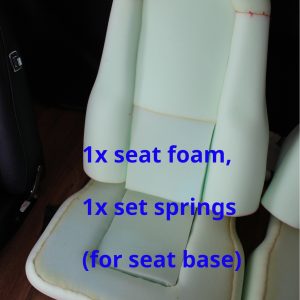 Valiant VH-VJ Front Seat Foam(x1) + Springs(x1 set) Rebuild Kit